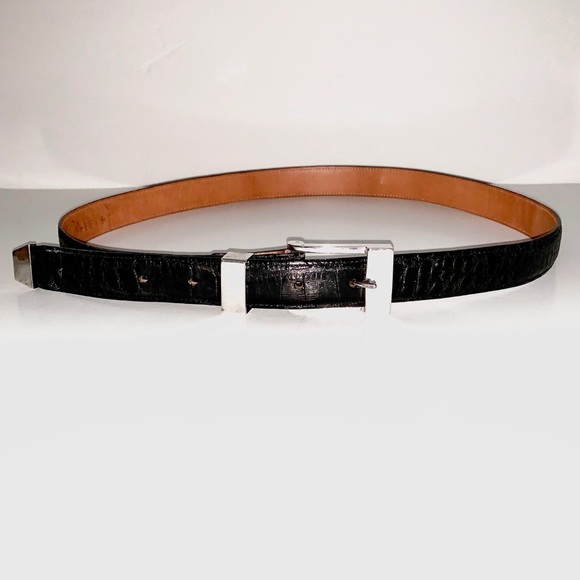 Pat Areias Other - Pat Areias genuine Aligator belt sterling silver